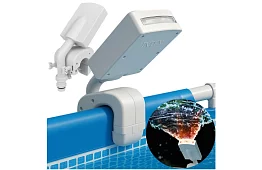 Medencés szökőkút, színes LED vízsugár - Intex 28089