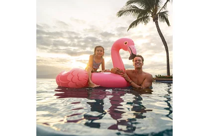 Felfújható flamingó napernyő 178 × 135 × 97 cm - I57558