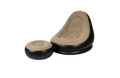 Felfújható fotel lábtartóval - teherbírás 120 kg