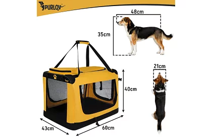 Összecsukható állatszállító táska – 60 × 42 × 44 cm