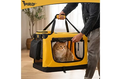 Összecsukható állatszállító táska – 60 × 42 × 44 cm