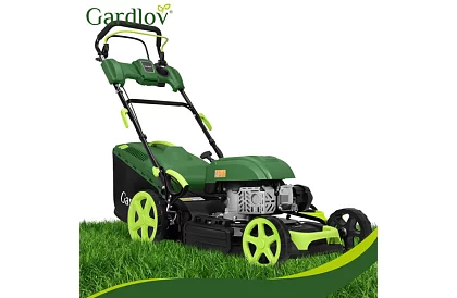 Benzines fűnyíró DriveX PRO 196 cm³, 3,4 kW, 51 cm, 60 l kosárral