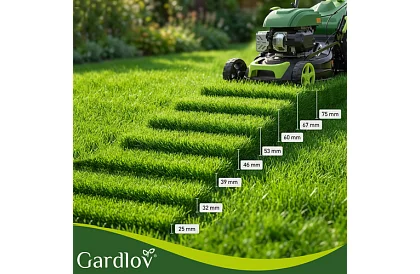 Benzines fűnyíró DriveX PRO 196 cm³, 3,4 kW, 51 cm, 60 l kosárral