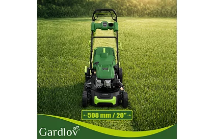 Benzines fűnyíró DriveX PRO 196 cm³, 3,4 kW, 51 cm, 60 l kosárral