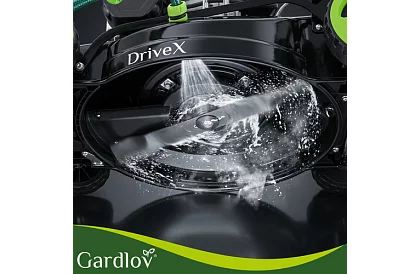 Benzines fűnyíró DriveX PRO 196 cm³, 3,4 kW, 51 cm, 60 l kosárral