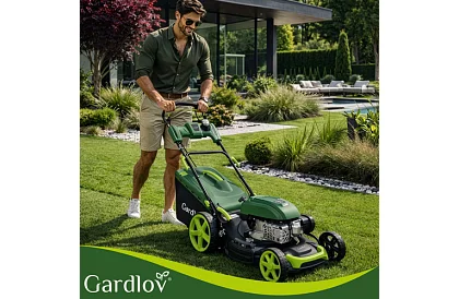 Benzines fűnyíró DriveX PRO 196 cm³, 3,4 kW, 51 cm, 60 l kosárral