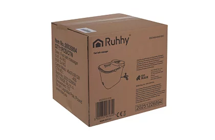 Vízkezelő lábmasszírozó készülék fűtéssel és vízmasszázzsal – 550 W