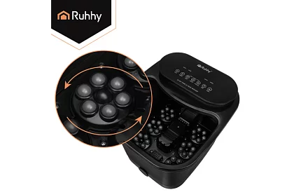 Vízkezelő lábmasszírozó készülék fűtéssel és vízmasszázzsal – 550 W