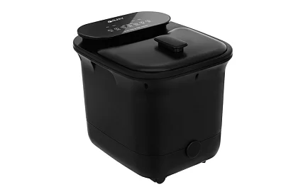 Vízkezelő lábmasszírozó készülék fűtéssel és vízmasszázzsal – 550 W