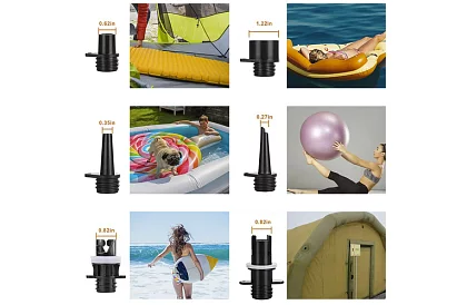 Elektromos szivattyú SUP deszkákhoz, kajakokhoz, csónakokhoz – 20 PSI, 110 W