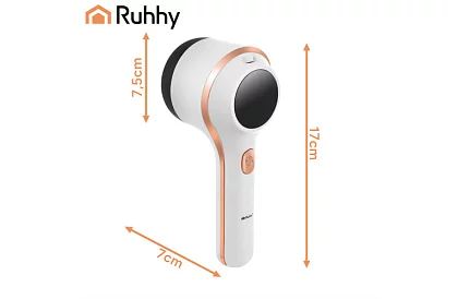 AKU töltő gyapjúeltávolító LCD-vel