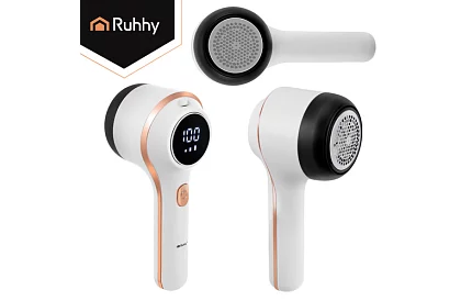 AKU töltő gyapjúeltávolító LCD-vel