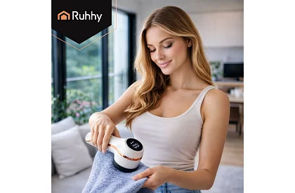 AKU töltő gyapjúeltávolító LCD-vel