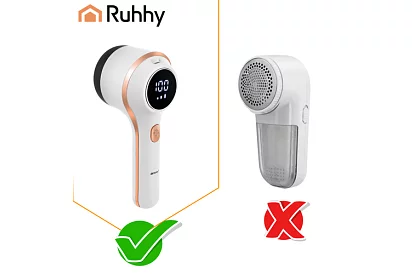 AKU töltő gyapjúeltávolító LCD-vel