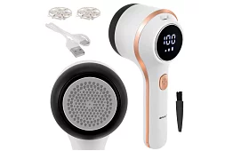 AKU töltő gyapjúeltávolító LCD-vel