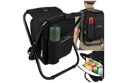 Horgászszék hátizsákkal Tourist 3 az 1-ben összecsukható – teherbírás 150 kg