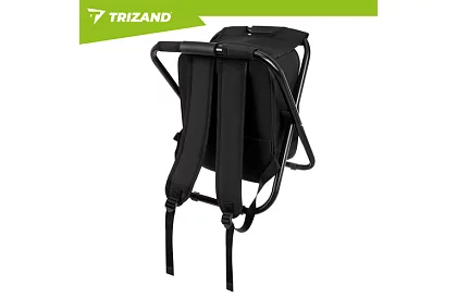 Horgászszék hátizsákkal Tourist 3 az 1-ben összecsukható – teherbírás 150 kg