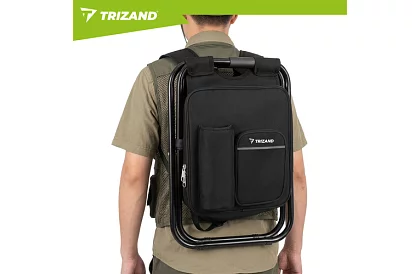 Horgászszék hátizsákkal Tourist 3 az 1-ben összecsukható – teherbírás 150 kg