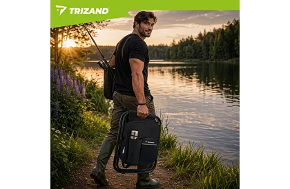 Horgászszék hátizsákkal Tourist 3 az 1-ben összecsukható – teherbírás 150 kg