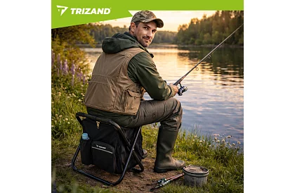 Horgászszék hátizsákkal Tourist 3 az 1-ben összecsukható – teherbírás 150 kg