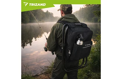 Horgászszék hátizsákkal Tourist 3 az 1-ben összecsukható – teherbírás 150 kg