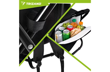 Horgászszék hátizsákkal Tourist 3 az 1-ben összecsukható – teherbírás 150 kg