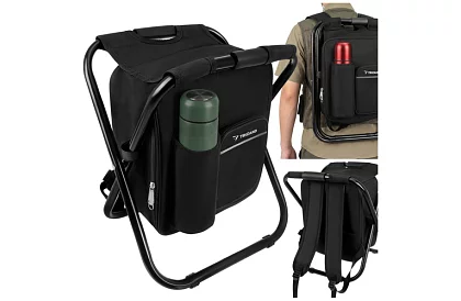 Horgászszék hátizsákkal Tourist 3 az 1-ben összecsukható – teherbírás 150 kg