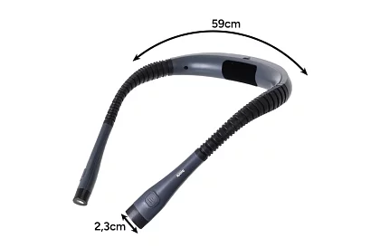 Nyaklánc lámpa könyvek olvasásához – újratölthető USB-C