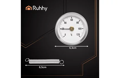Hőmérsékletmérő 120 °C-ig