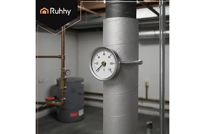 Hőmérsékletmérő 120 °C-ig