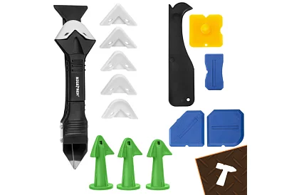 Sapkészlet, simítók a fugázó anyagok felvitelére és eltávolítására