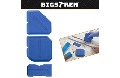 Sapkészlet, simítók a fugázó anyagok felvitelére és eltávolítására