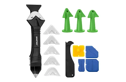 Sapkészlet, simítók a fugázó anyagok felvitelére és eltávolítására