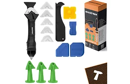 Sapkészlet, simítók a fugázó anyagok felvitelére és eltávolítására