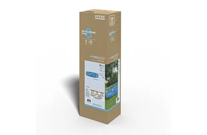 Medencével fémkerettel 1820 l – 244 × 51 cm I28205NP
