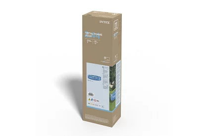 Medencével fémkerettel 1820 l – 244 × 51 cm I28205NP