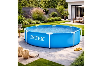 Medencével fémkerettel 1820 l – 244 × 51 cm I28205NP