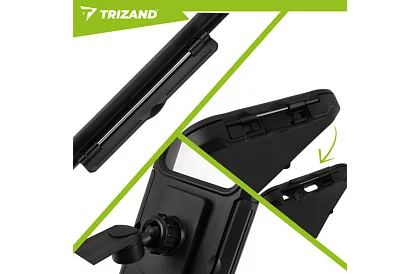 Vízálló telefon tartó kerékpárra – méret akár 6,9"