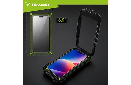 Vízálló telefon tartó kerékpárra – méret akár 6,9"