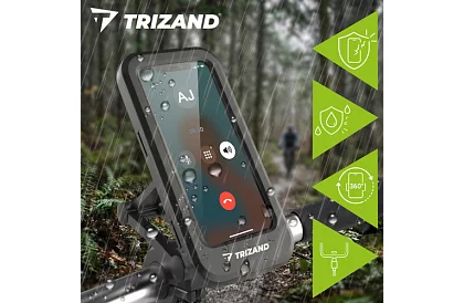 Vízálló telefon tartó kerékpárra – méret akár 6,9"