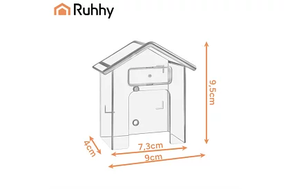 Védőburkolat a ház csengőjére