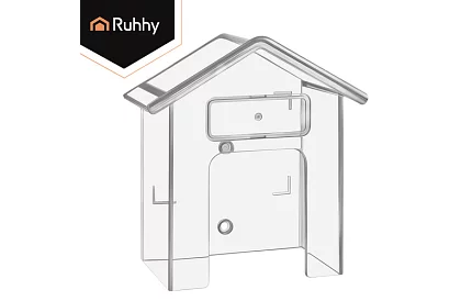 Védőburkolat a ház csengőjére