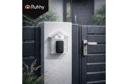 Védőburkolat a ház csengőjére