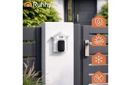 Védőburkolat a ház csengőjére