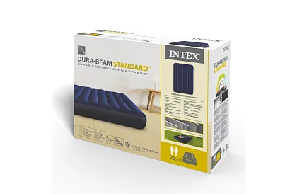 Felfújható bársonyos matrac 137 × 191 × 25 cm – Dura-Beam