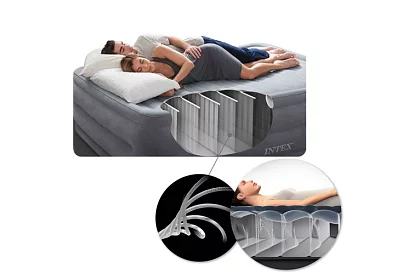 Felfújható bársonyos matrac 137 × 191 × 25 cm – Dura-Beam