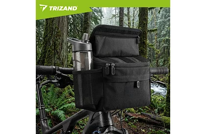 Vízálló kerékpáros kormánytáska telefon tartóval