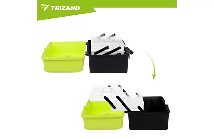 Horgász doboz 33 × 16 × 13 cm – szervező horgászati kellékekhez