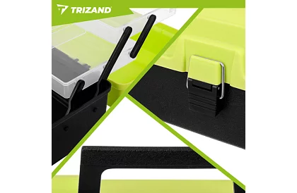 Horgász doboz 33 × 16 × 13 cm – szervező horgászati kellékekhez