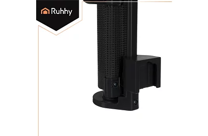 Kihúzható biztonsági redőny ajtóra – szürke - 160 cm